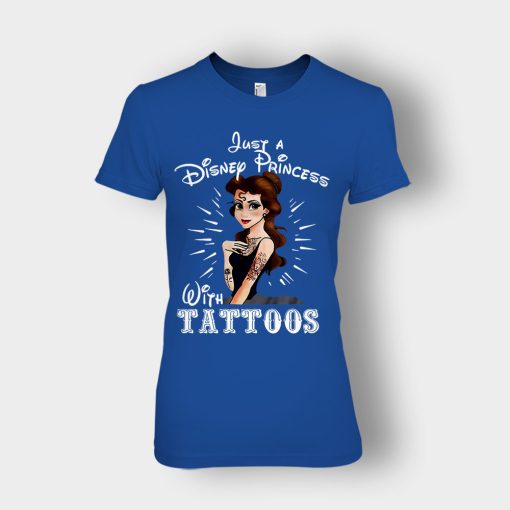 Princess-With-Tattoos-Disney-Ladies-T-Shirt-Royal