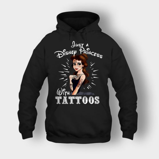 Princess-With-Tattoos-Disney-Unisex-Hoodie-Black