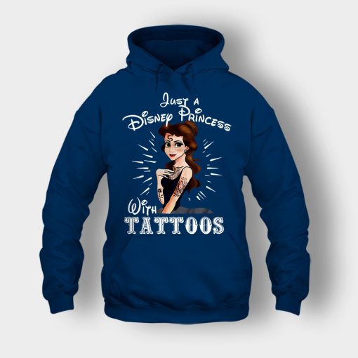 Princess-With-Tattoos-Disney-Unisex-Hoodie-Navy