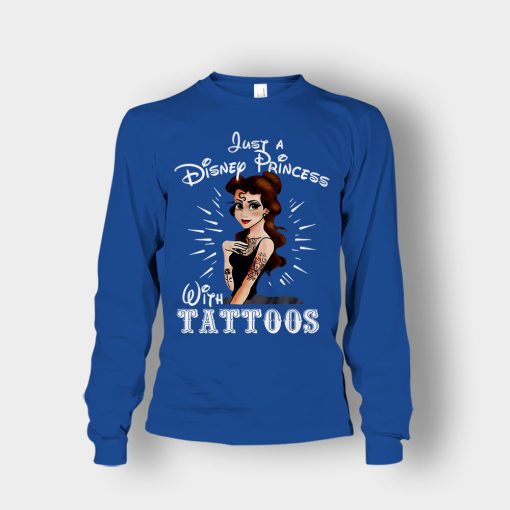 Princess-With-Tattoos-Disney-Unisex-Long-Sleeve-Royal