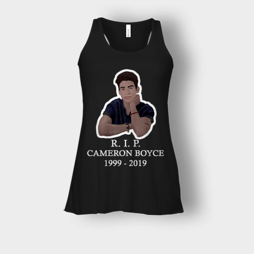 RIP-Cameron-Boyce-1999-2019-Rest-in-Peace-Cameron-Boyce-Bella-Womens-Flowy-Tank-Black