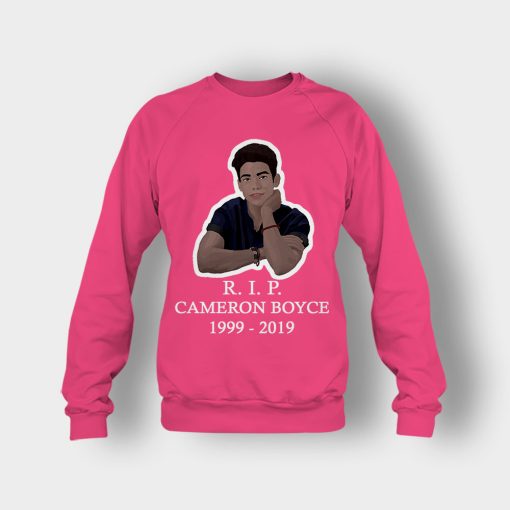 RIP-Cameron-Boyce-1999-2019-Rest-in-Peace-Cameron-Boyce-Crewneck-Sweatshirt-Heliconia