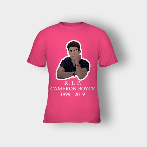 RIP-Cameron-Boyce-1999-2019-Rest-in-Peace-Cameron-Boyce-Kids-T-Shirt-Heliconia