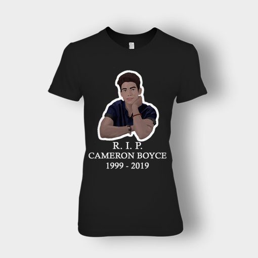 RIP-Cameron-Boyce-1999-2019-Rest-in-Peace-Cameron-Boyce-Ladies-T-Shirt-Black