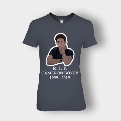 RIP-Cameron-Boyce-1999-2019-Rest-in-Peace-Cameron-Boyce-Ladies-T-Shirt-Dark-Heather