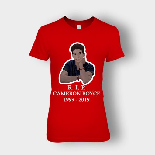 RIP-Cameron-Boyce-1999-2019-Rest-in-Peace-Cameron-Boyce-Ladies-T-Shirt-Red