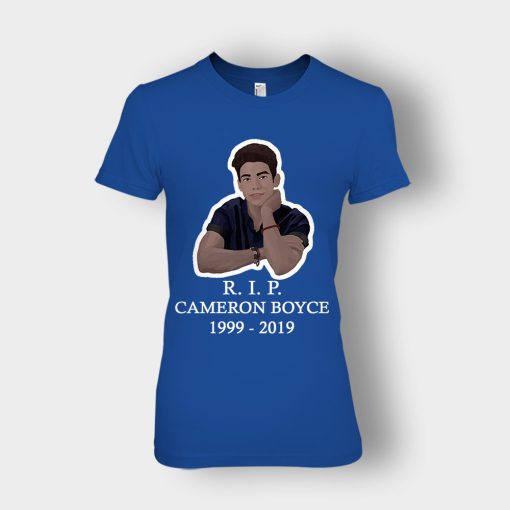 RIP-Cameron-Boyce-1999-2019-Rest-in-Peace-Cameron-Boyce-Ladies-T-Shirt-Royal