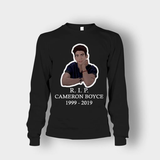 RIP-Cameron-Boyce-1999-2019-Rest-in-Peace-Cameron-Boyce-Unisex-Long-Sleeve-Black