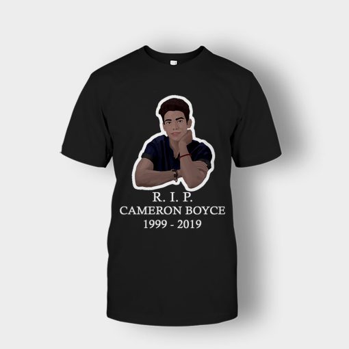 RIP-Cameron-Boyce-1999-2019-Rest-in-Peace-Cameron-Boyce-Unisex-T-Shirt-Black