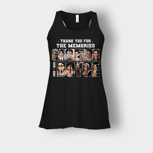 RIP-Cameron-Boyce-1999-2019-Thank-You-For-The-Memories-Rest-In-Peace-Bella-Womens-Flowy-Tank-Black