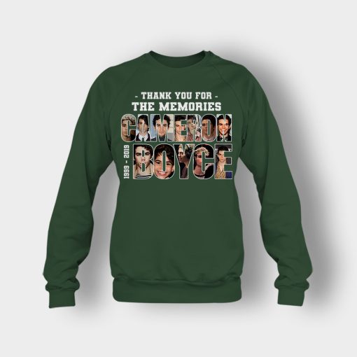 RIP-Cameron-Boyce-1999-2019-Thank-You-For-The-Memories-Rest-In-Peace-Crewneck-Sweatshirt-Forest