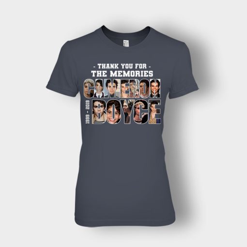 RIP-Cameron-Boyce-1999-2019-Thank-You-For-The-Memories-Rest-In-Peace-Ladies-T-Shirt-Dark-Heather