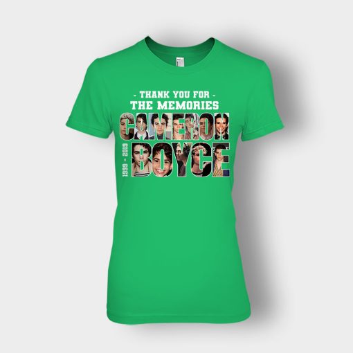 RIP-Cameron-Boyce-1999-2019-Thank-You-For-The-Memories-Rest-In-Peace-Ladies-T-Shirt-Irish-Green