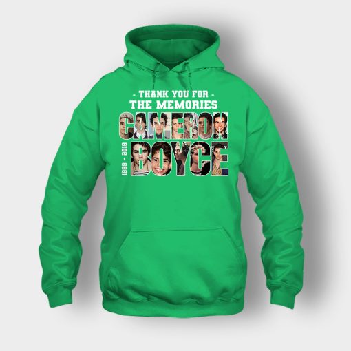 RIP-Cameron-Boyce-1999-2019-Thank-You-For-The-Memories-Rest-In-Peace-Unisex-Hoodie-Irish-Green