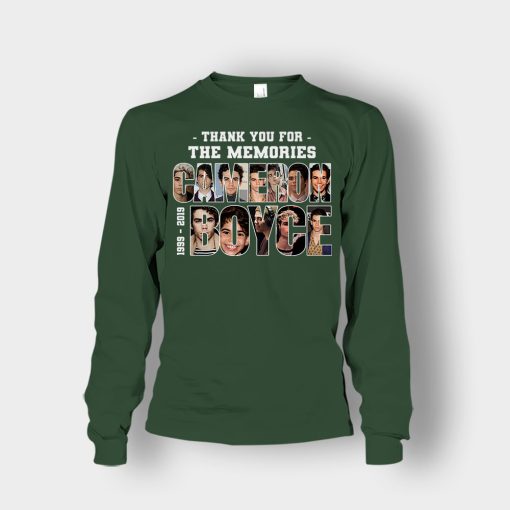 RIP-Cameron-Boyce-1999-2019-Thank-You-For-The-Memories-Rest-In-Peace-Unisex-Long-Sleeve-Forest