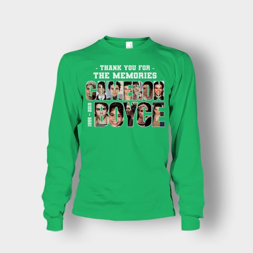 RIP-Cameron-Boyce-1999-2019-Thank-You-For-The-Memories-Rest-In-Peace-Unisex-Long-Sleeve-Irish-Green