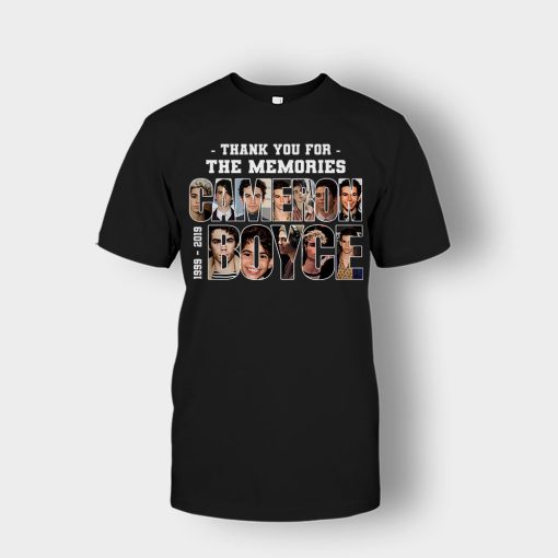 RIP-Cameron-Boyce-1999-2019-Thank-You-For-The-Memories-Rest-In-Peace-Unisex-T-Shirt-Black