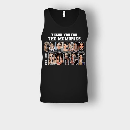 RIP-Cameron-Boyce-1999-2019-Thank-You-For-The-Memories-Rest-In-Peace-Unisex-Tank-Top-Black