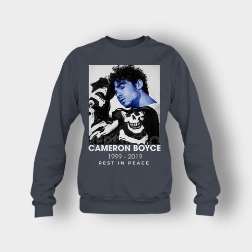RIP-Cameron-Boyce-1999-E28093-2019-rest-in-peace-Crewneck-Sweatshirt-Dark-Heather