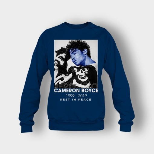 RIP-Cameron-Boyce-1999-E28093-2019-rest-in-peace-Crewneck-Sweatshirt-Navy