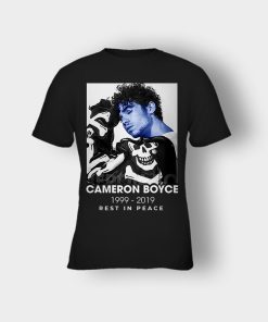 RIP-Cameron-Boyce-1999-E28093-2019-rest-in-peace-Kids-T-Shirt-Black
