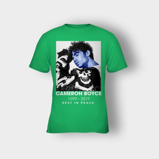 RIP-Cameron-Boyce-1999-E28093-2019-rest-in-peace-Kids-T-Shirt-Irish-Green