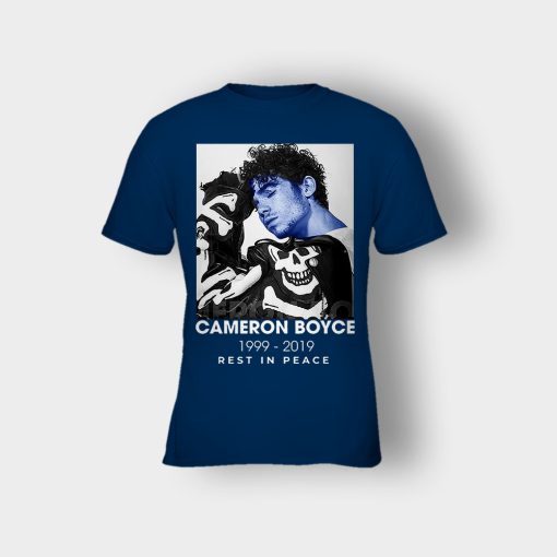 RIP-Cameron-Boyce-1999-E28093-2019-rest-in-peace-Kids-T-Shirt-Navy