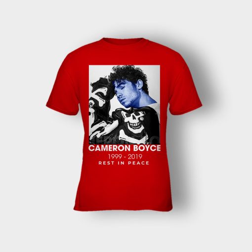 RIP-Cameron-Boyce-1999-E28093-2019-rest-in-peace-Kids-T-Shirt-Red