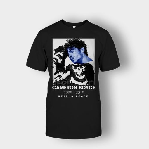 RIP-Cameron-Boyce-1999-E28093-2019-rest-in-peace-Unisex-T-Shirt-Black