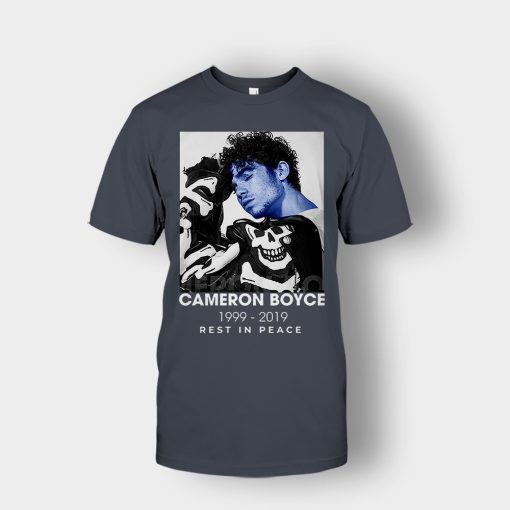 RIP-Cameron-Boyce-1999-E28093-2019-rest-in-peace-Unisex-T-Shirt-Dark-Heather