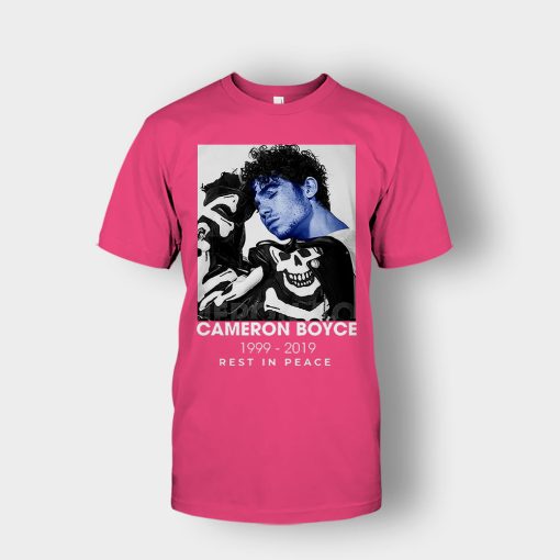 RIP-Cameron-Boyce-1999-E28093-2019-rest-in-peace-Unisex-T-Shirt-Heliconia