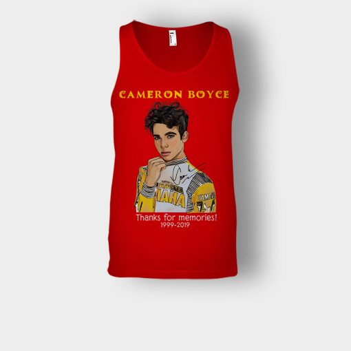 RIP-Cameron-Boyce-thanks-for-memories-1999-2019-Unisex-Tank-Top-Red