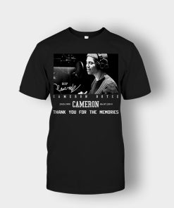 RIP-Cameron-Boyce-thanks-for-memories-Signature-Unisex-T-Shirt-Black