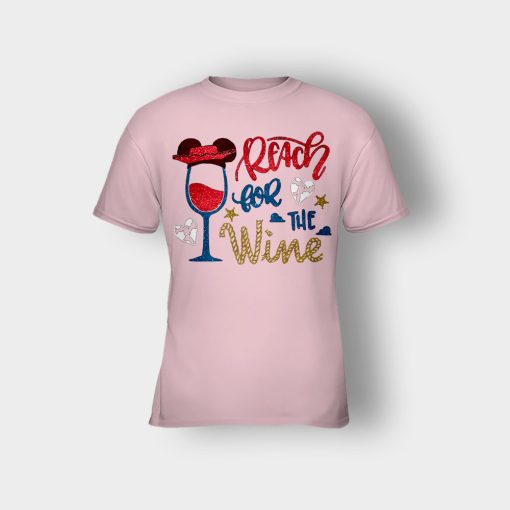 Read-For-The-Wine-Disney-Toy-Story-Kids-T-Shirt-Light-Pink