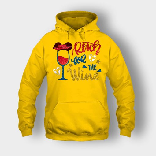 Read-For-The-Wine-Disney-Toy-Story-Unisex-Hoodie-Gold