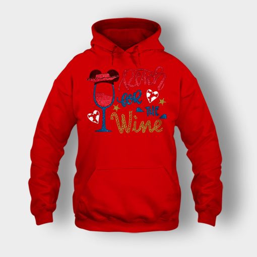 Read-For-The-Wine-Disney-Toy-Story-Unisex-Hoodie-Red