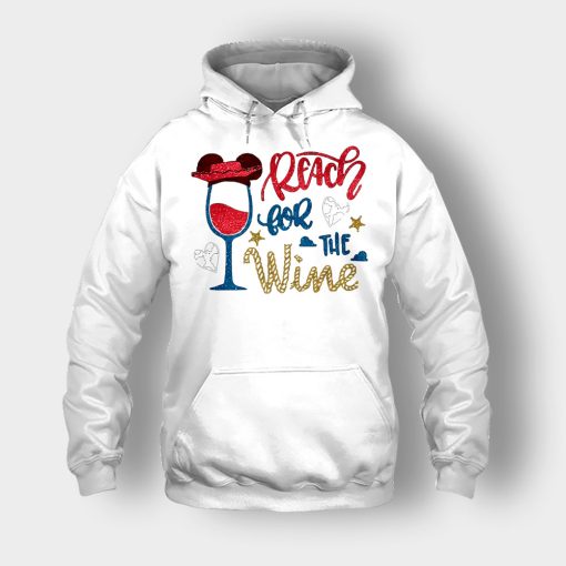 Read-For-The-Wine-Disney-Toy-Story-Unisex-Hoodie-White