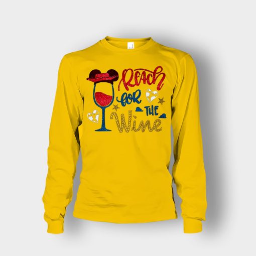 Read-For-The-Wine-Disney-Toy-Story-Unisex-Long-Sleeve-Gold