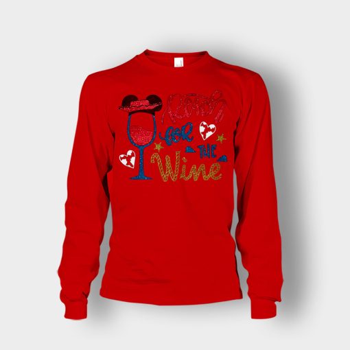 Read-For-The-Wine-Disney-Toy-Story-Unisex-Long-Sleeve-Red