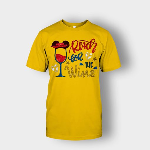 Read-For-The-Wine-Disney-Toy-Story-Unisex-T-Shirt-Gold