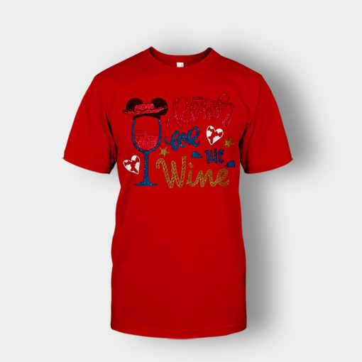 Read-For-The-Wine-Disney-Toy-Story-Unisex-T-Shirt-Red