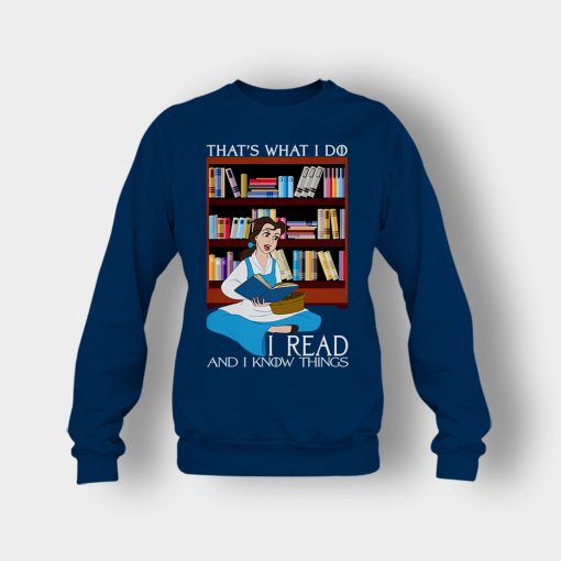 Reader-Disney-Beauty-And-The-Beast-Crewneck-Sweatshirt-Navy