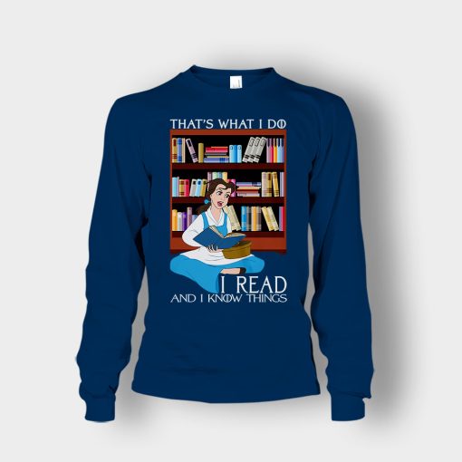 Reader-Disney-Beauty-And-The-Beast-Unisex-Long-Sleeve-Navy