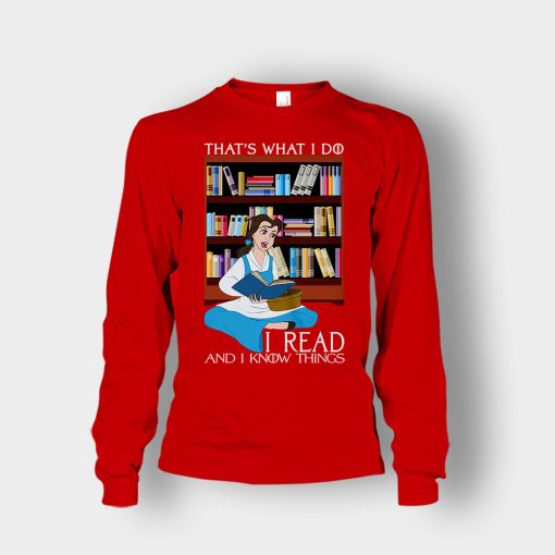 Reader-Disney-Beauty-And-The-Beast-Unisex-Long-Sleeve-Red