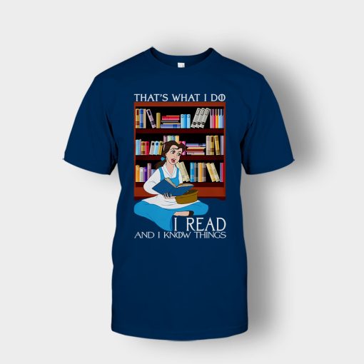 Reader-Disney-Beauty-And-The-Beast-Unisex-T-Shirt-Navy