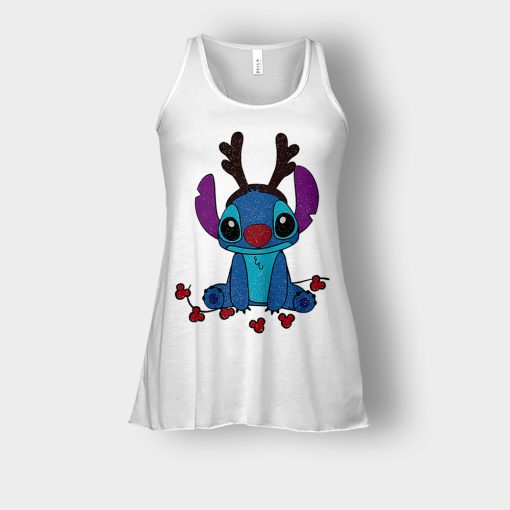 Resting-Christmas-Face-Disney-Lilo-And-Stitch-Bella-Womens-Flowy-Tank-White