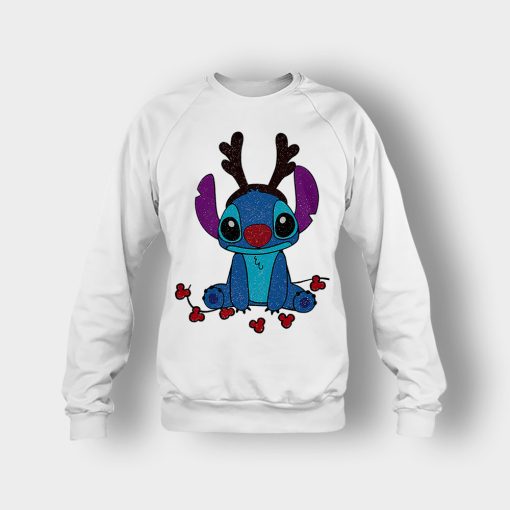 Resting-Christmas-Face-Disney-Lilo-And-Stitch-Crewneck-Sweatshirt-White