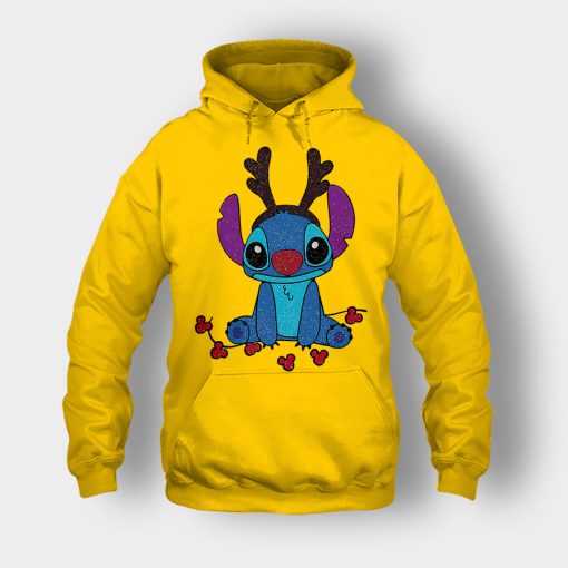 Resting-Christmas-Face-Disney-Lilo-And-Stitch-Unisex-Hoodie-Gold