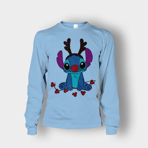 Resting-Christmas-Face-Disney-Lilo-And-Stitch-Unisex-Long-Sleeve-Light-Blue