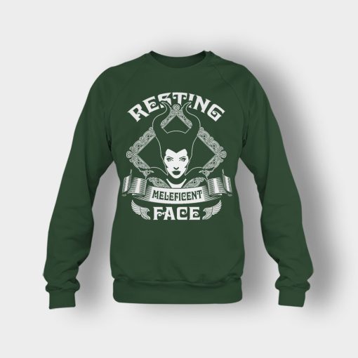 Resting-Maleficient-Face-Disney-Maleficient-Inspired-Crewneck-Sweatshirt-Forest